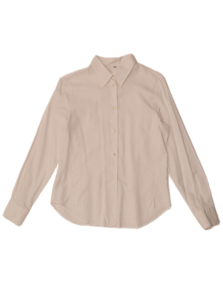 Superga Damen-Shirt IT 46 Large aus weißer Baumwolle