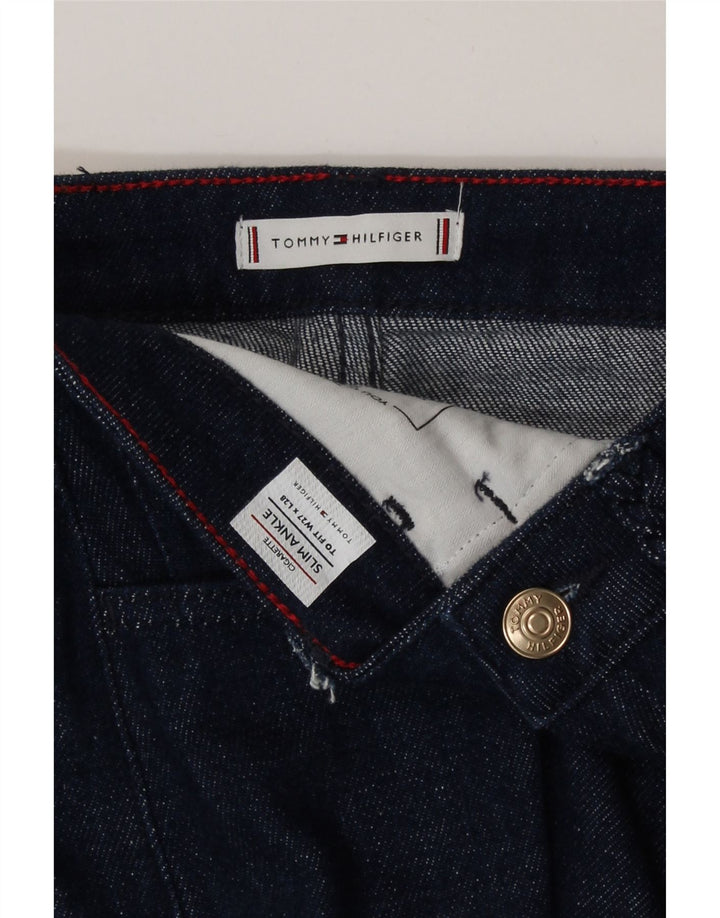 Tommy Hilfiger Damen Cigarette Slim Jeans W27 L28 Marineblau