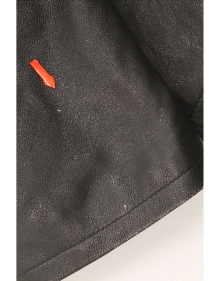 Conbipel Herren Lederjacke IT 54 XL Schwarzes Leder