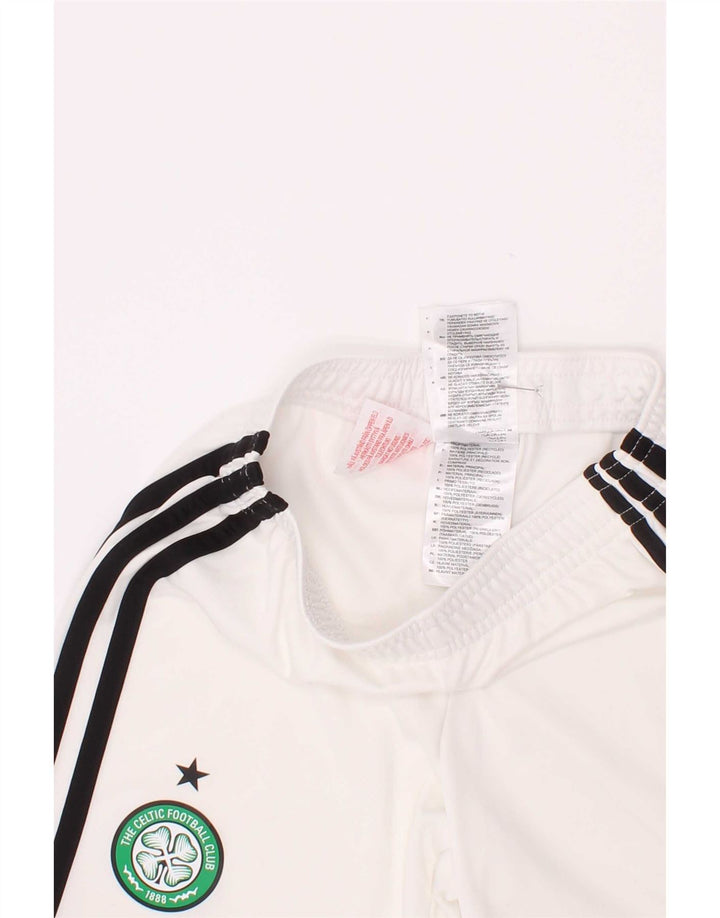 Adidas Boston Celtics Sportshorts für Jungen, 5–6 Jahre, weißes Polyester