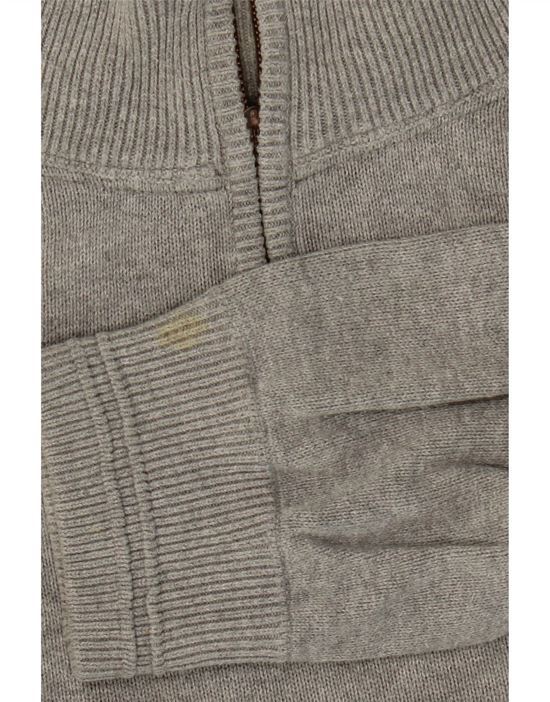 TIMBERLAND Herren-Pullover mit normaler Passform und Reißverschluss, XL, Grau