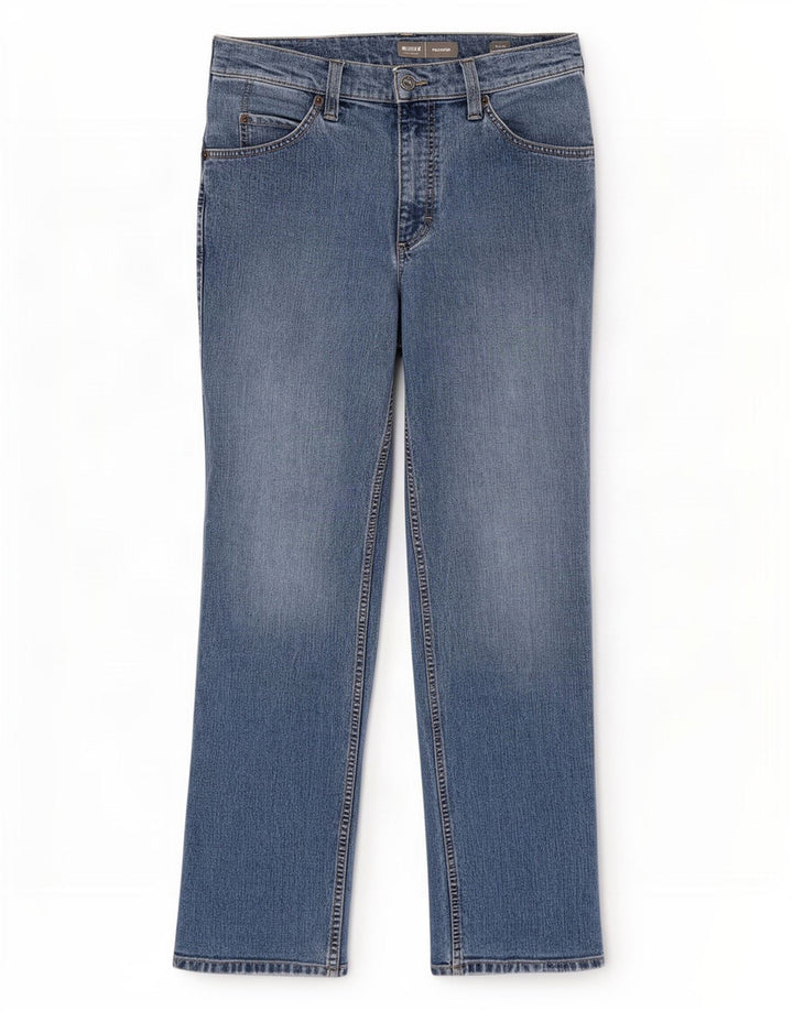 Mustang Herren Tramper Straight Jeans W32 L32 Blaue Baumwolle