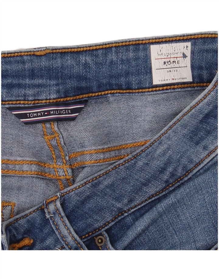 Tommy Hilfiger Damen Rome Straight Jeans W30 L32 Blau