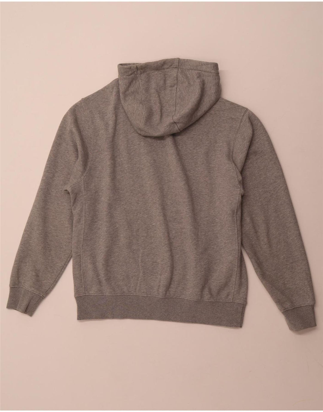NIKE Herren-Kapuzenpullover mit Grafik, mittelgrau, Baumwolle, Sport