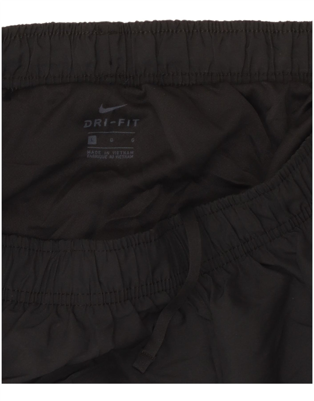 NIKE Damen Sportshorts UK 14 Large Schwarz Polyester