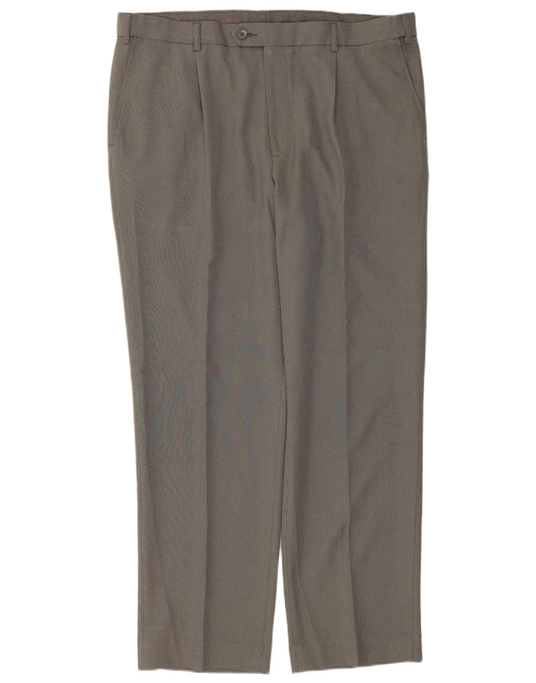 Marks & Spencer Herren-Anzughose in normaler Passform, W38, L31, grau, Polyester