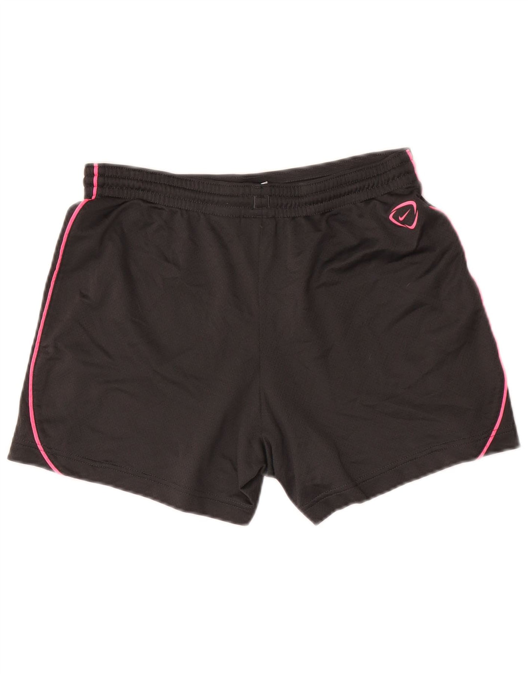 Nike Damen Dri Fit Sport Shorts UK 10 Small Grau Polyester
