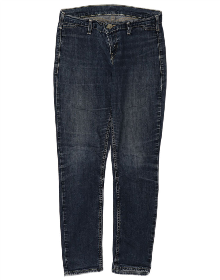 Levi's Damen Skinny Jeans W27 L30 Blaue Baumwolle