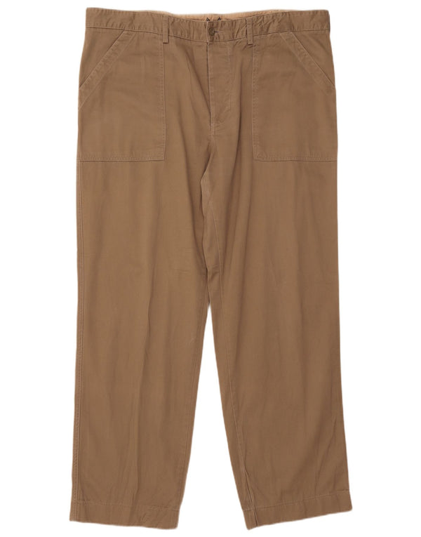 Avirex Herren-Freizeithose, gerade, W40, L31, Beige, Baumwolle