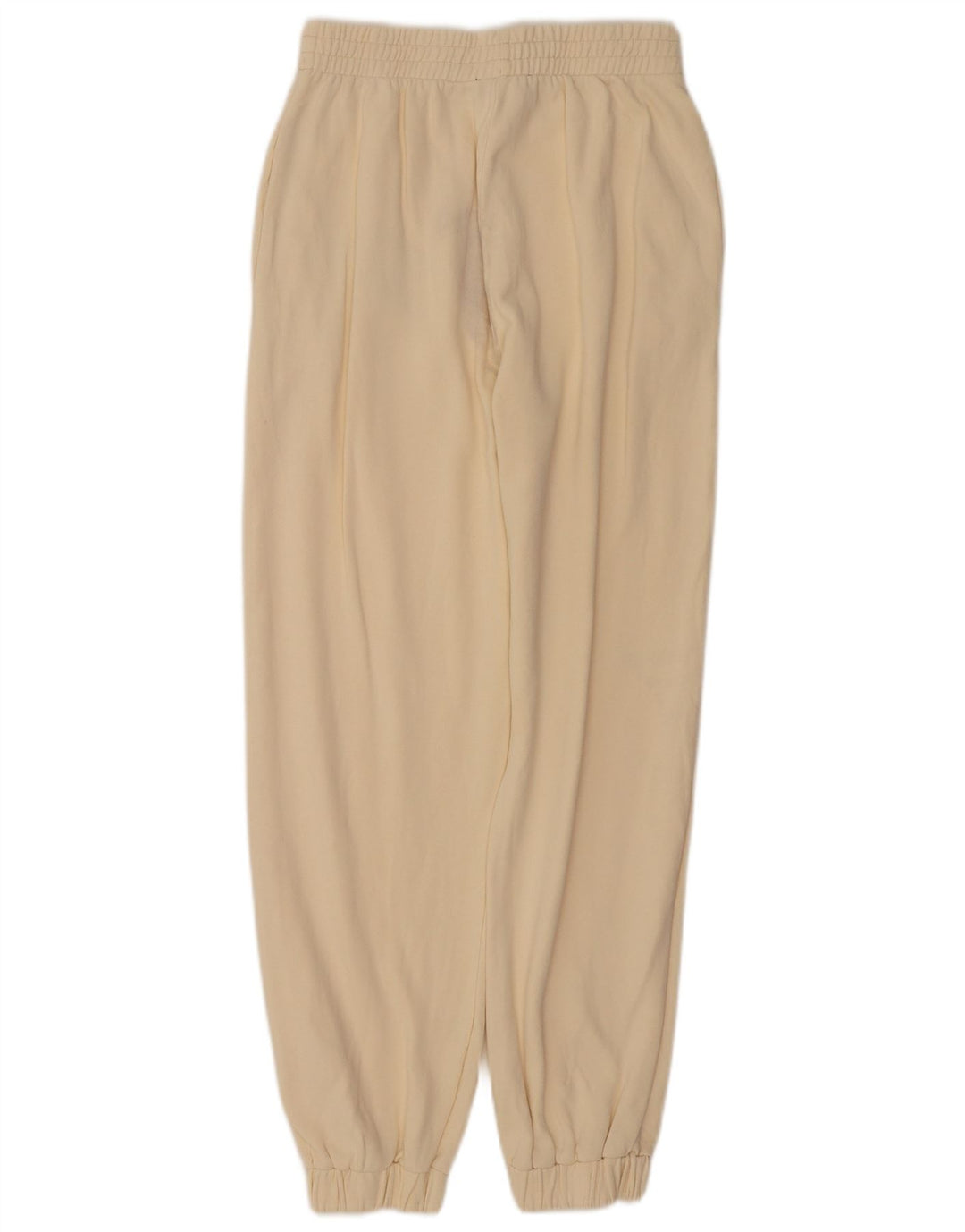 Zara Damen Trainingshose Jogger UK 12 Medium Off White