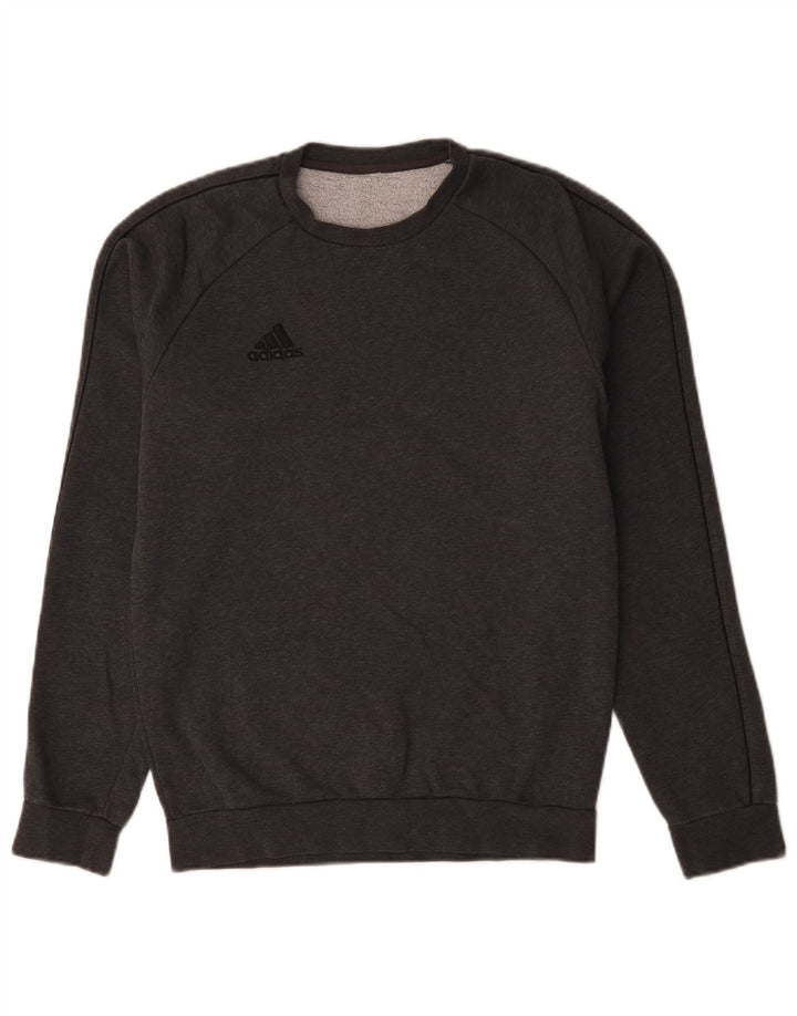 Adidas Herren Sweatshirt Pullover Small Grau Baumwolle