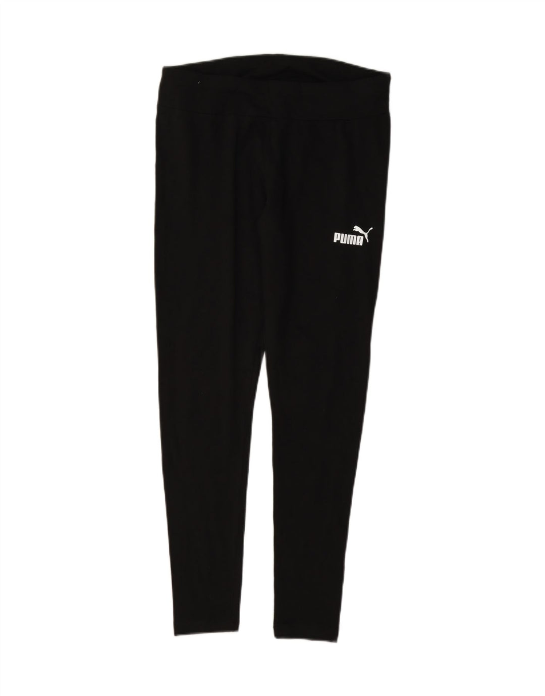 Puma Damen Crop Leggings UK 12 Medium Schwarz