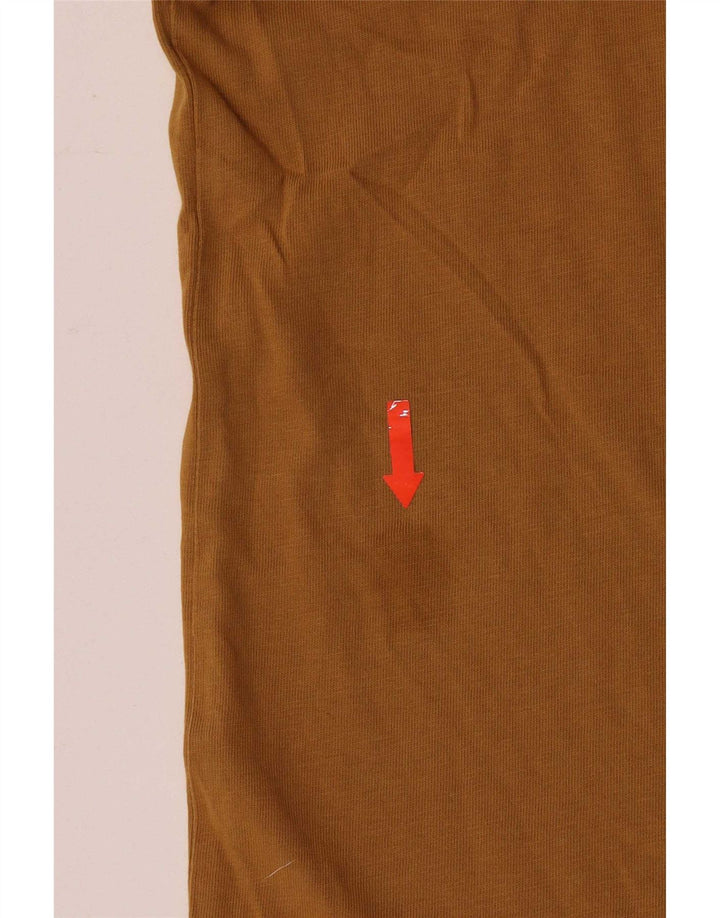 Lyle & Scott Herren T-Shirt Top XL Braun Baumwolle