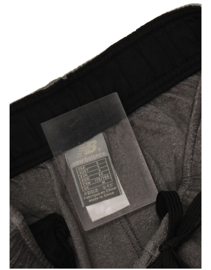 New Balance Herren-Trainingshose, Größe S, Grau, Polyester
