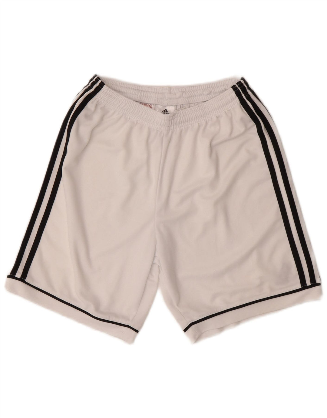 Adidas Boys Climalite Sport Shorts 13-14 Years White Polyester