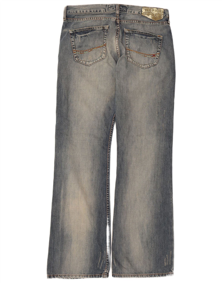 Tommy Hilfiger Damen Hipster Bootcut Jeans W29 L32 Blau