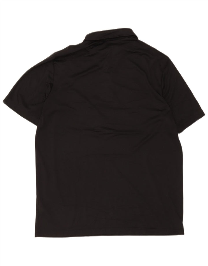 Adidas Herren Aeroready Poloshirt Großes schwarzes Polyester