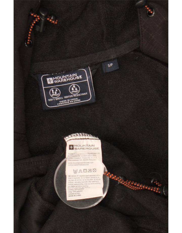 Mountain Warehouse Herren-Windjacke mit Kapuze, Gr. 36, Größe S, Schwarz