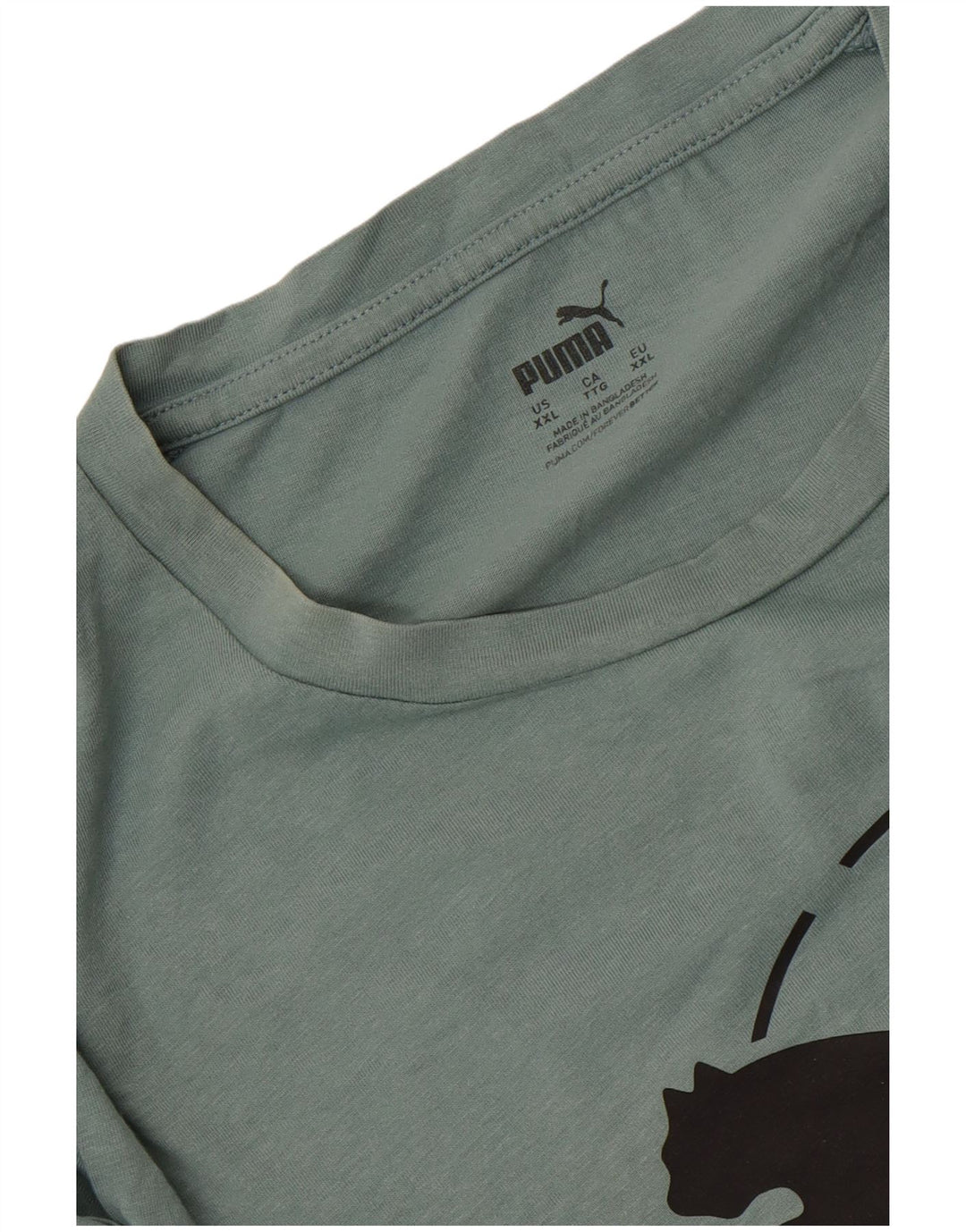 Puma Herren Grafik T-Shirt Top 2XL Grün