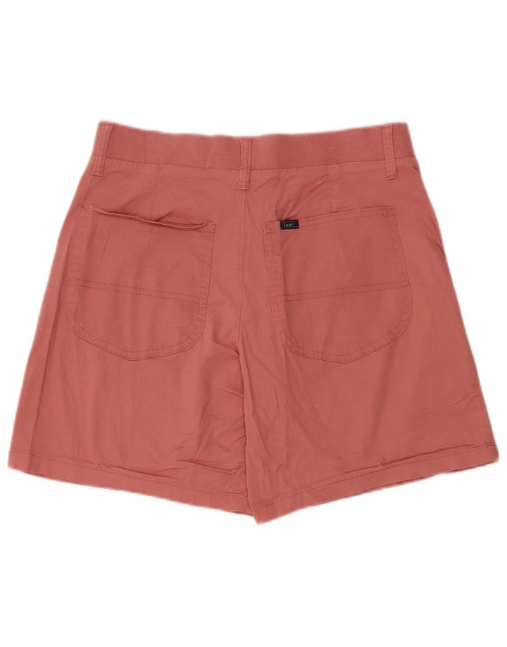 Lee Damen Shorts US 8 Medium W30 Rosa Baumwolle
