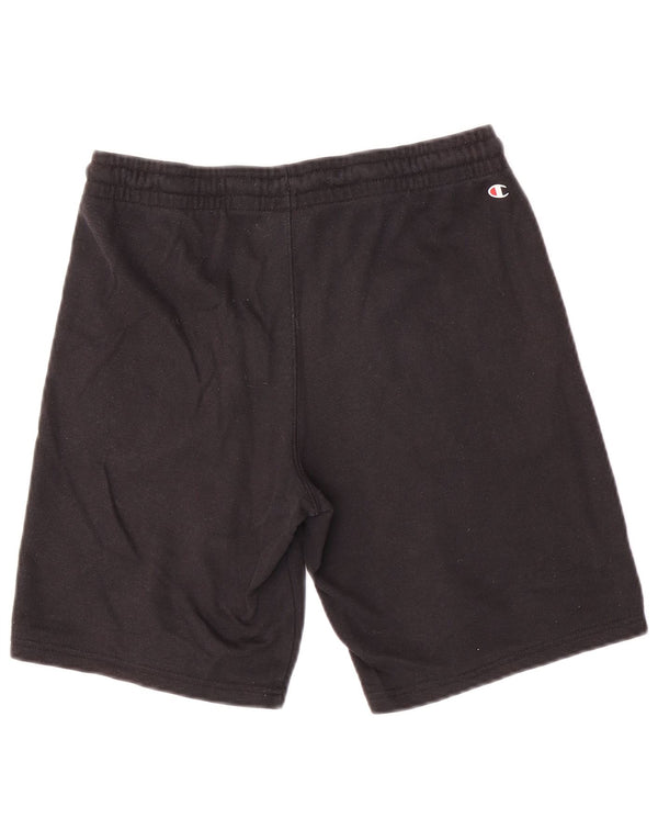 Champion Sport-Shorts mit Grafik für Jungen, 15–16 Jahre, 2XL, schwarze Baumwolle