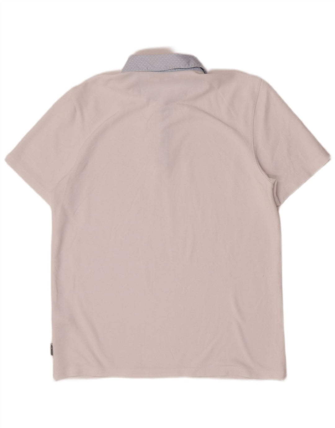 Ted Baker Herren-Poloshirt, Größe 3, mittelweiße Viskose