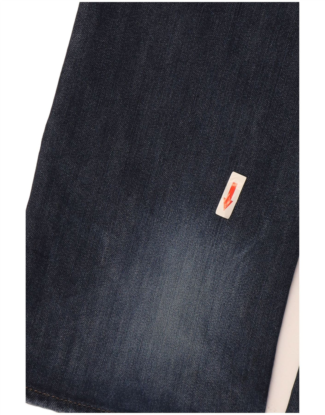 Gas Damen Straight Jeans W30 L34 Marineblaue Baumwolle