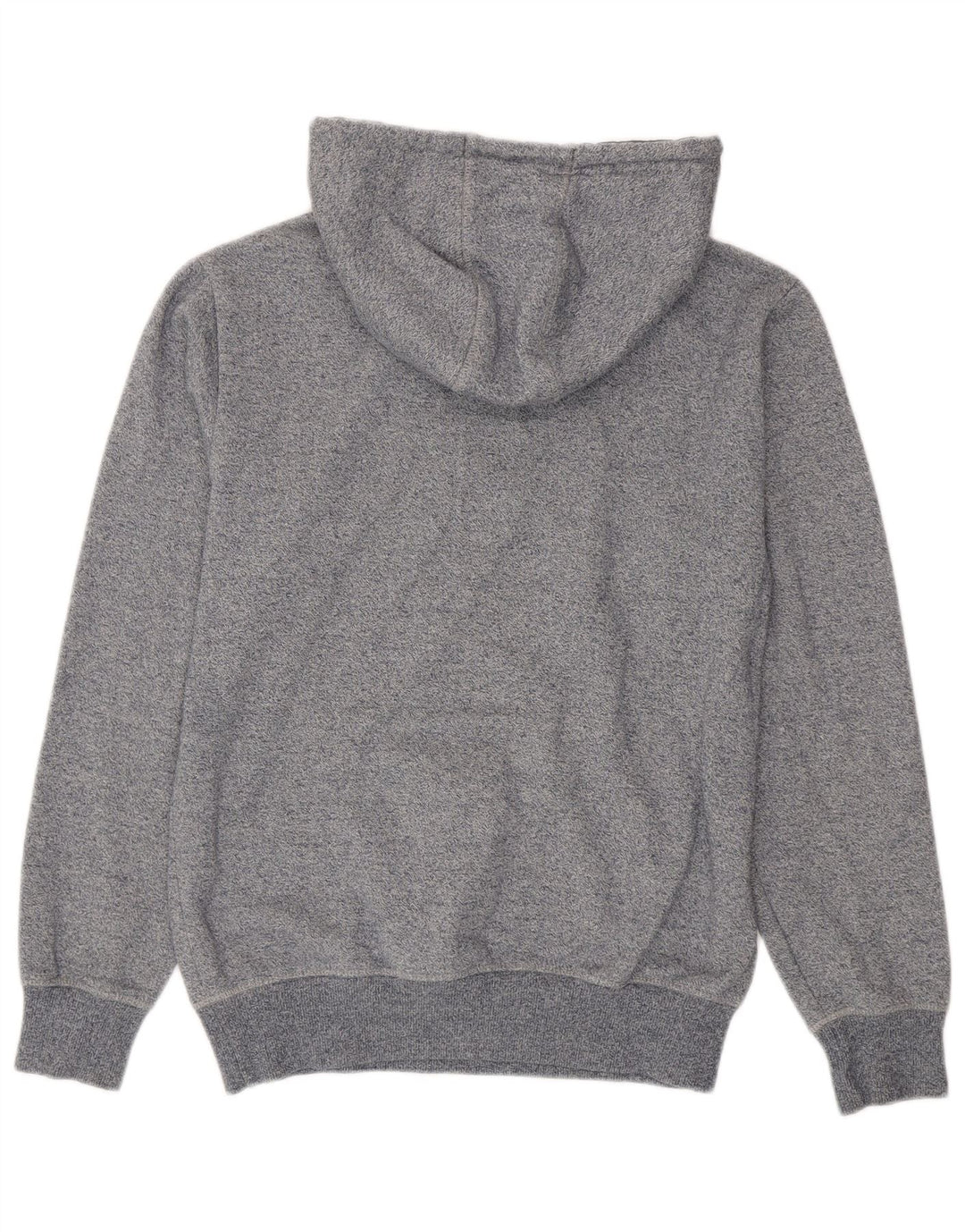 Ellesse Herren-Kapuzenpullover mit Grafik, Größe S, graue Baumwolle