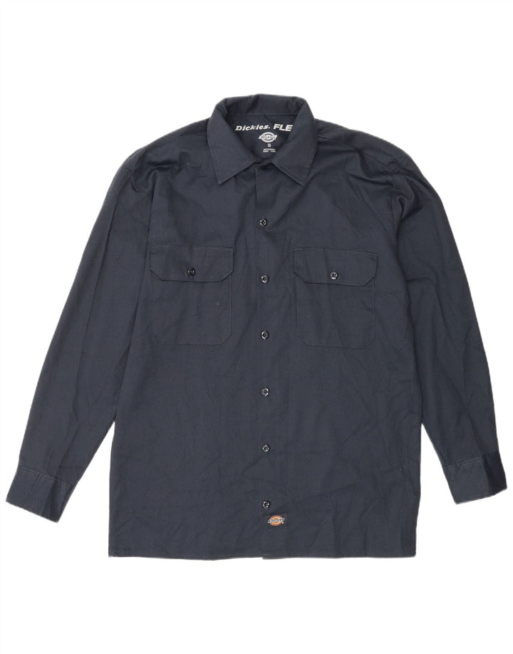 Dickies Herren-Hemd, klein, marineblau, Polyester