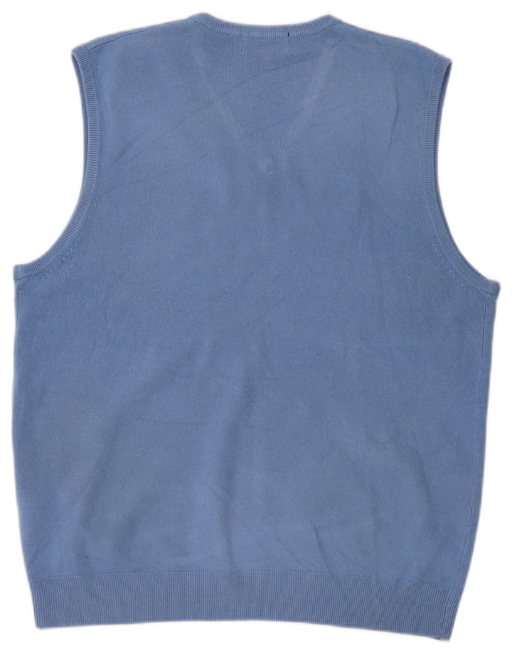 Marks & Spencer Herren-Tanktop „Harbor“ in Blau, Größe L, Acryl