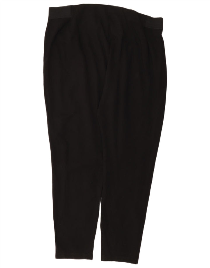 Chaps Damen Leggings UK 20 2XL Schwarz Viskose