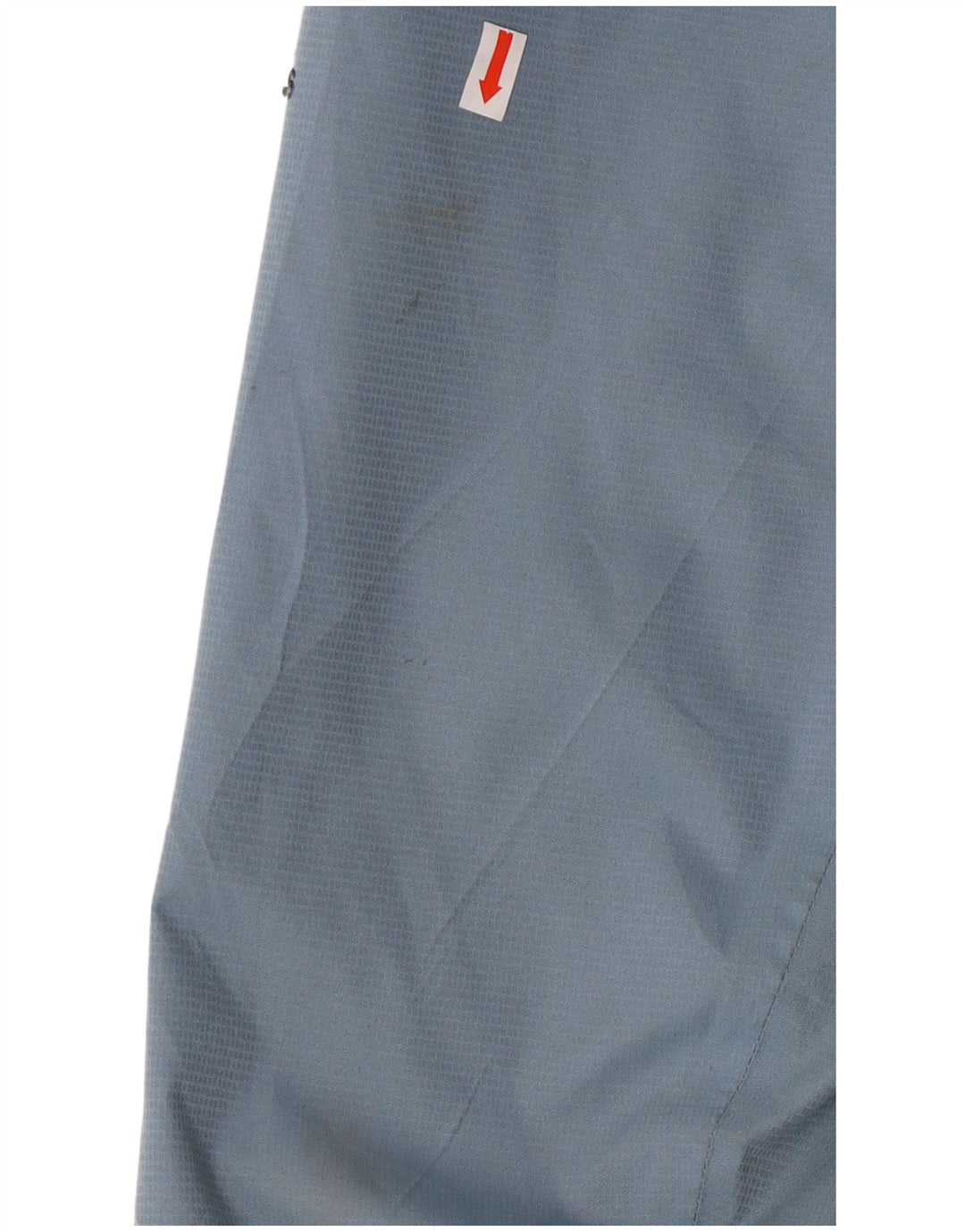 Adidas Damen Regenjacke mit Kapuze UK 14 Mittelblaues Polyester