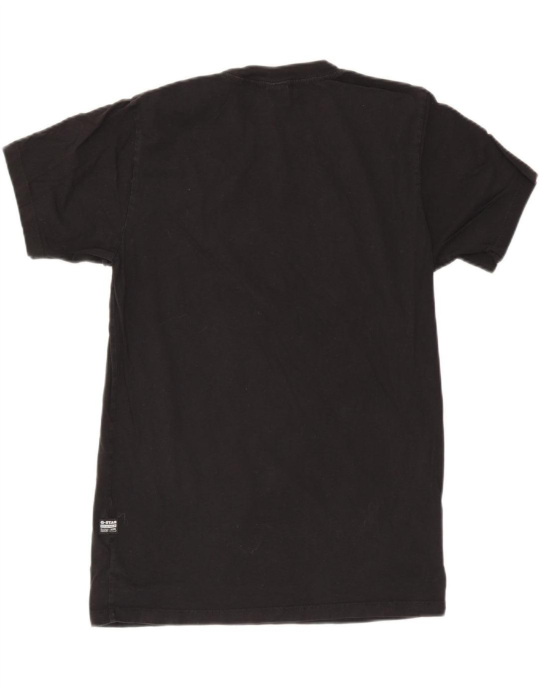 G-Star Herren Grafik-T-Shirt-Oberteil aus mittelschwarzer Baumwolle