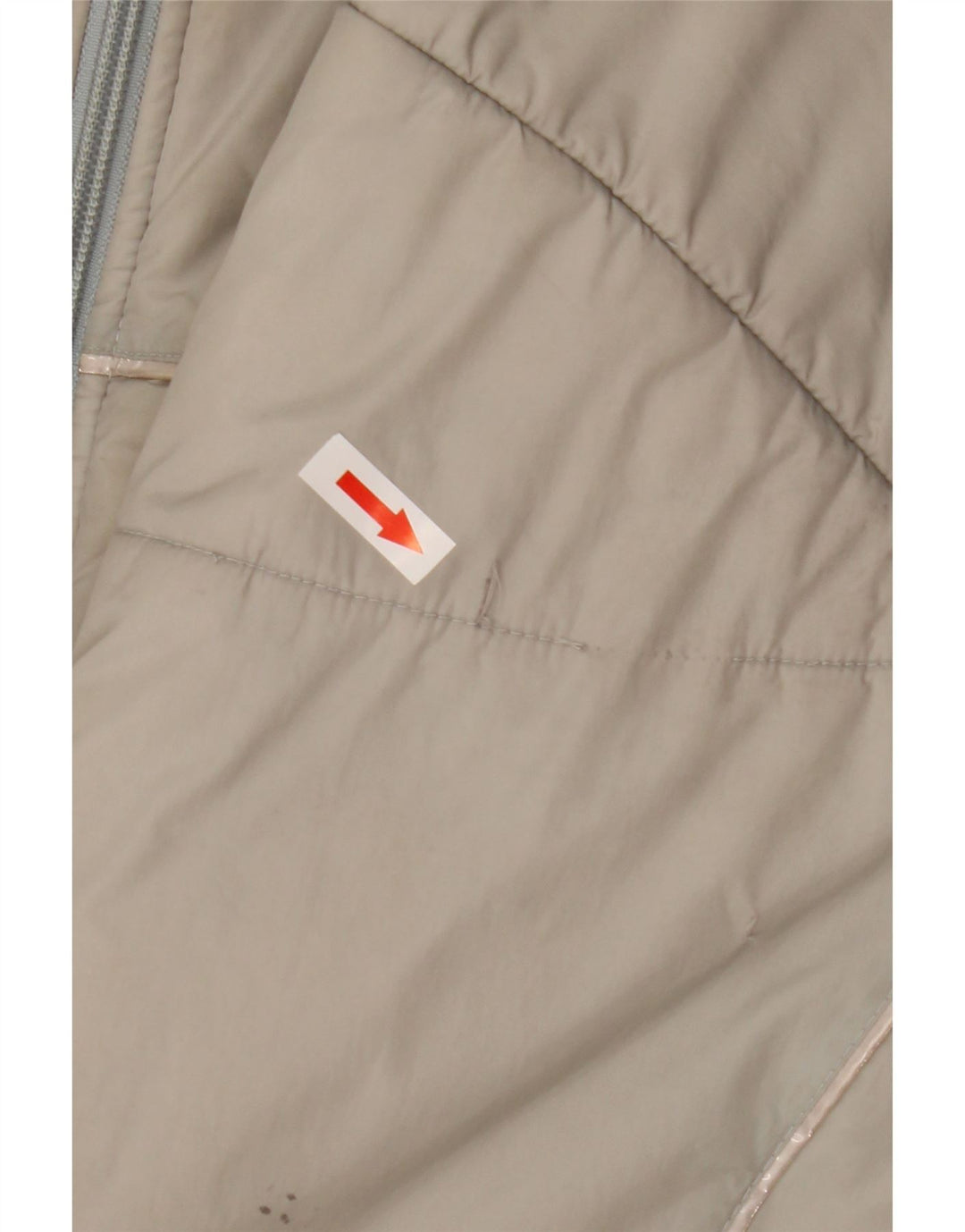 Tommy Hilfiger Herren gefütterte Liner-Jacke, UK 40, großes graues Nylon