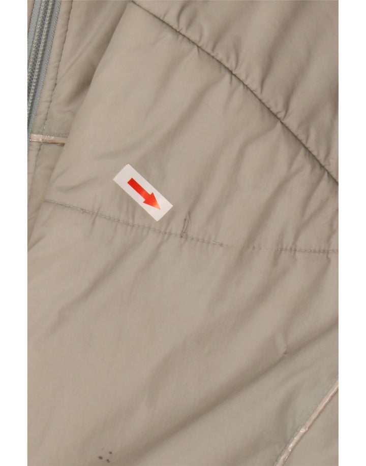 Tommy Hilfiger Herren gefütterte Liner-Jacke, UK 40, großes graues Nylon