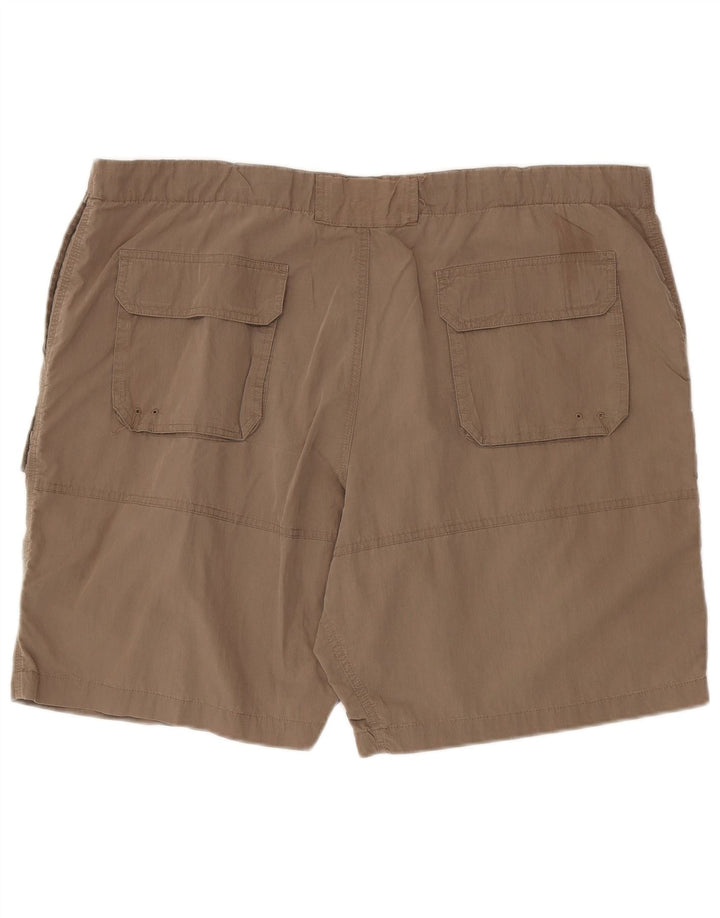 Marks & Spencer Herren Cargoshorts 2XL W44 Braune Baumwolle