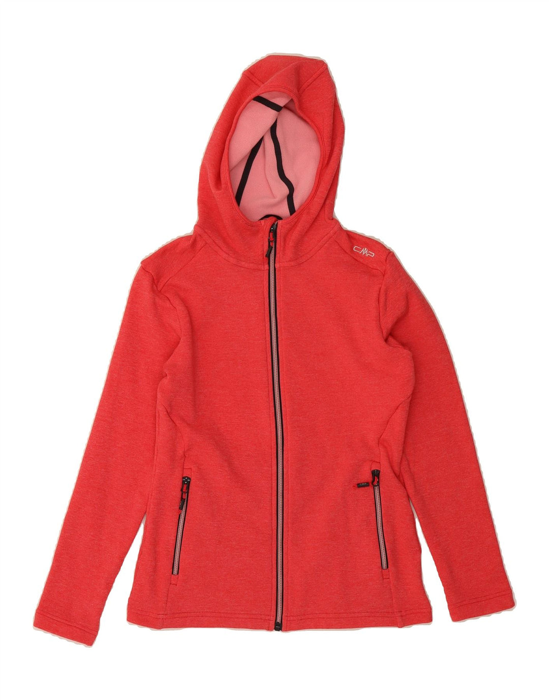 CMP Womens Zip Hoodie Sweater UK 10 Small Red Vintage CMP and Second-Hand CMP from Messina Hembry 