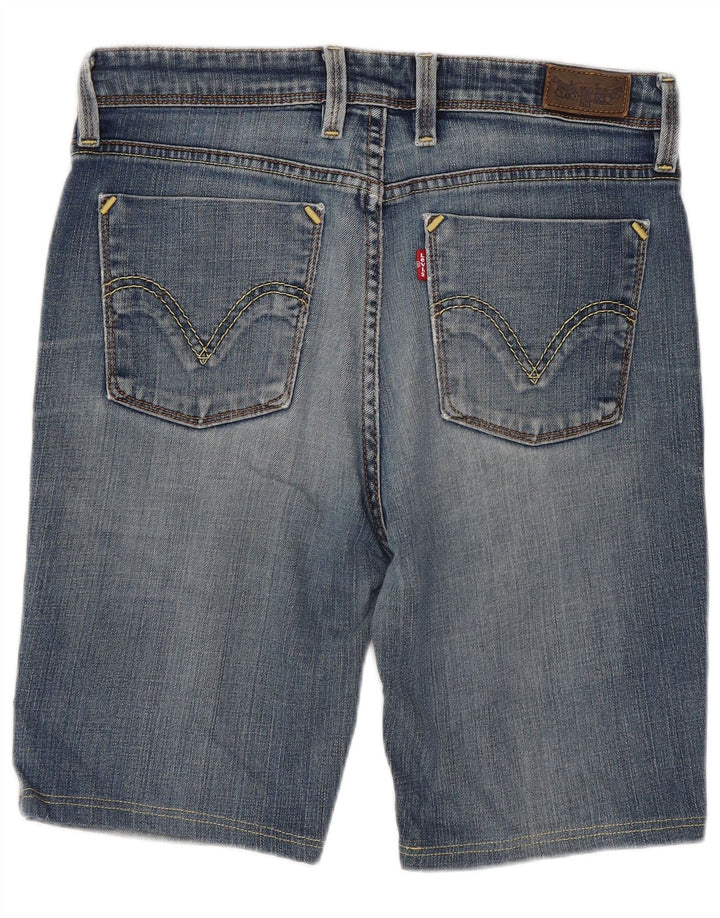 Levi's Damen-Jeansshorts, W32, groß, blaue Baumwolle