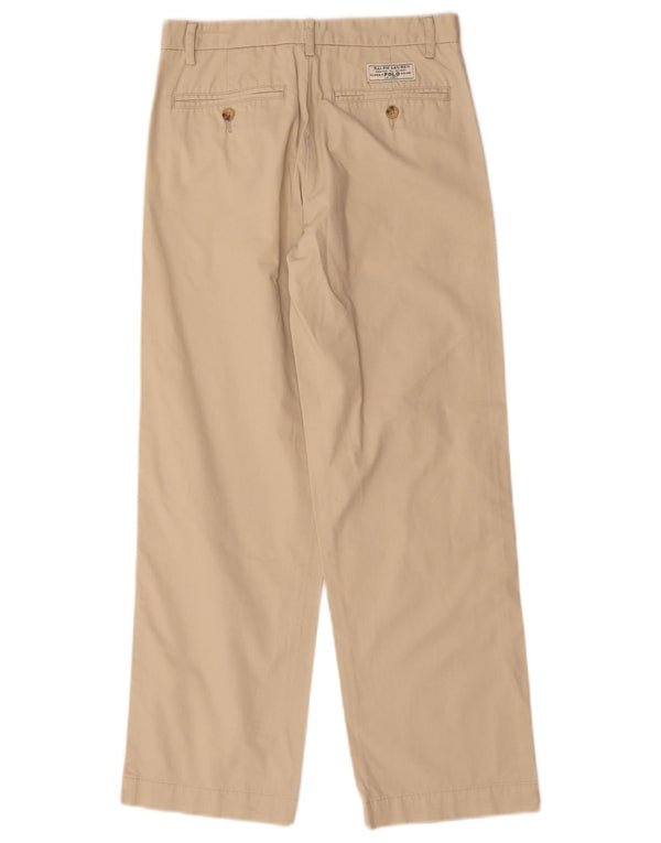Gerade Chino-Hose für Jungen von Polo Ralph Lauren, 11–12 Jahre, W26, L26, Beige
