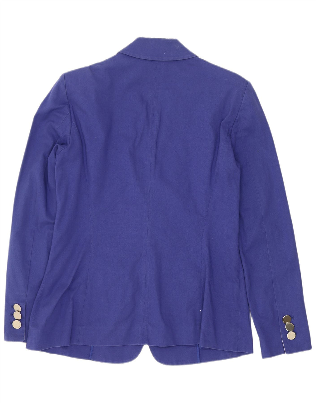 Luisa Spagnoli Damen 2-Knopf-Blazerjacke IT 44 Mittelblau