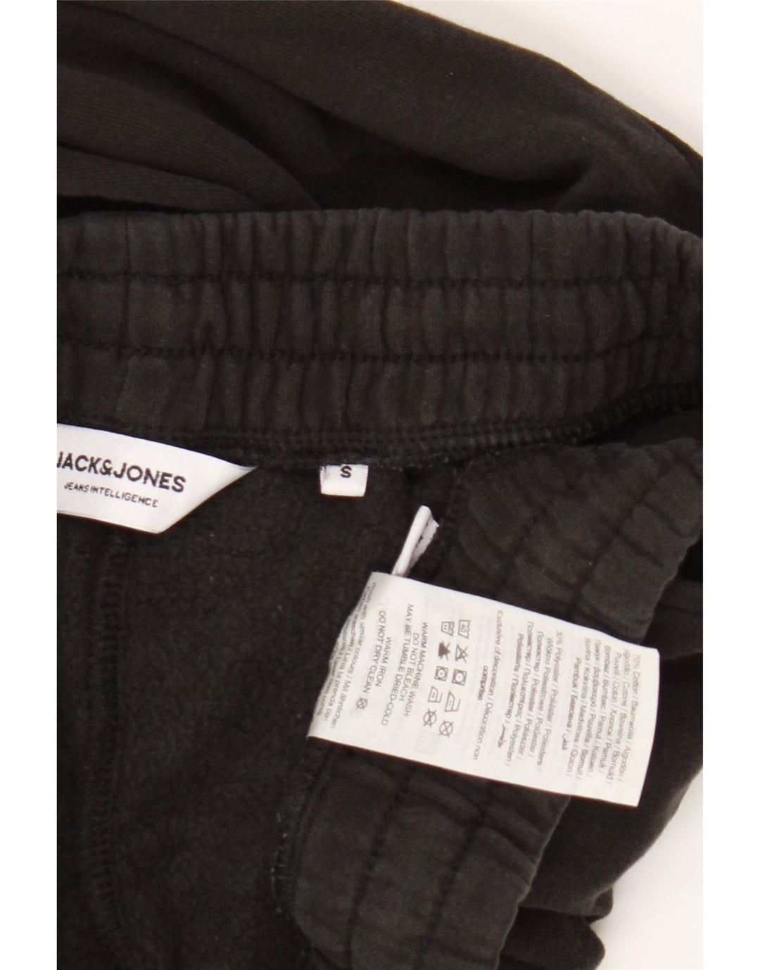 Jack & Jones Herren-Trainingshose, Jogginghose, Größe S, Schwarz, Baumwolle