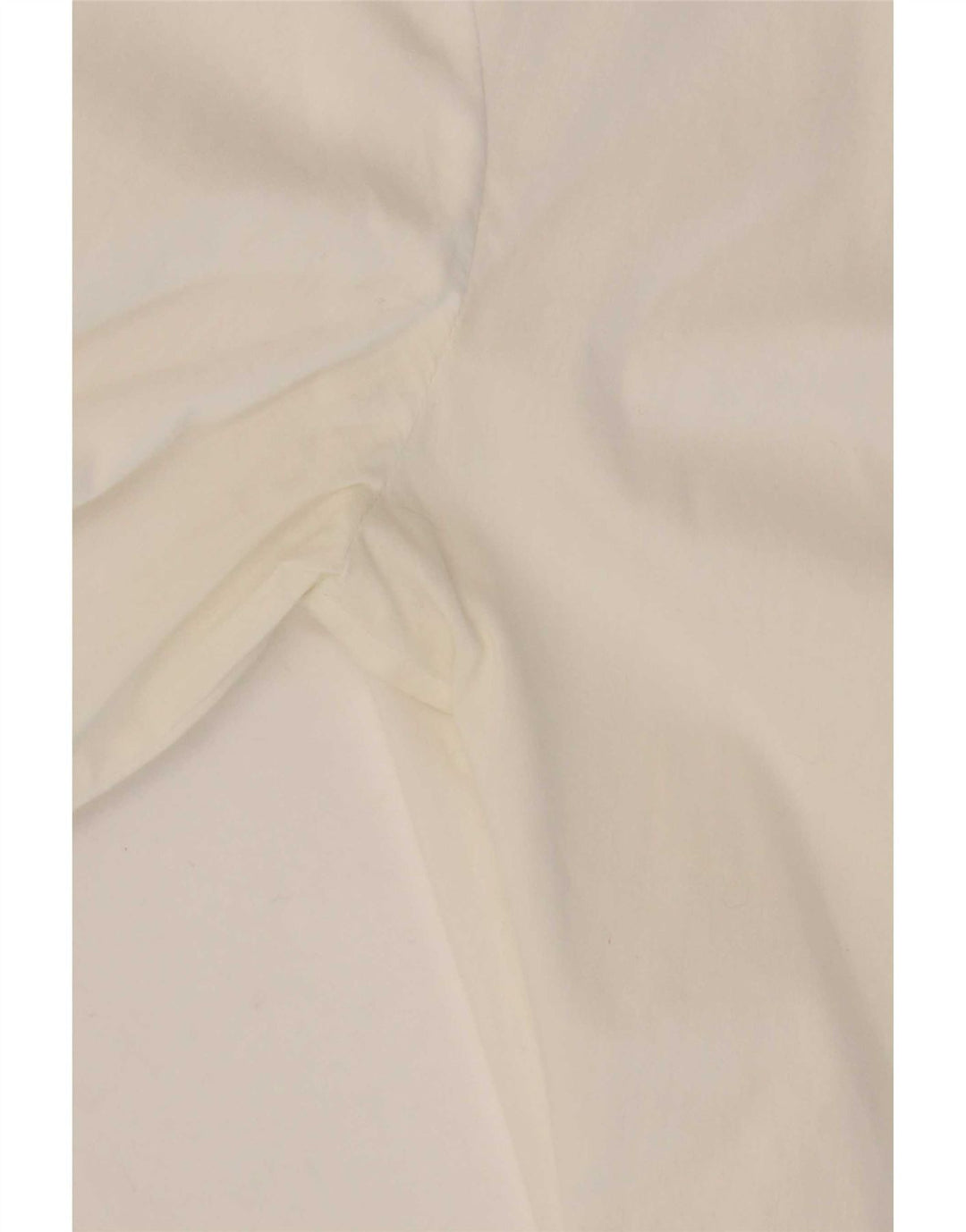 Max&Co. Damen-Hemdbluse mit Rüschen vorne, UK 14, mittelweiße Baumwolle