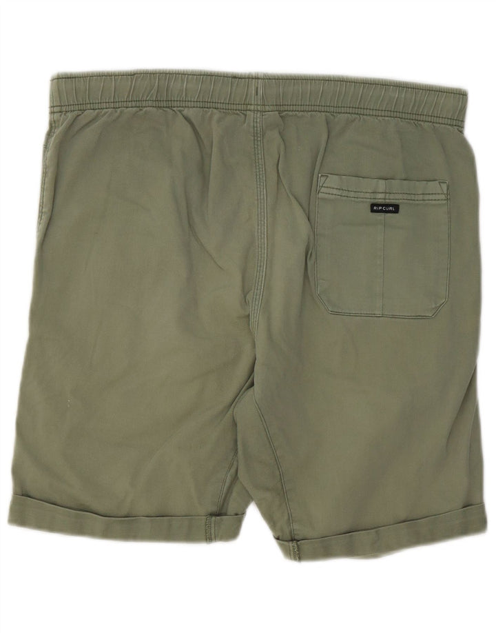 Rip Curl Herren Chinoshorts W34 Große grüne Baumwolle