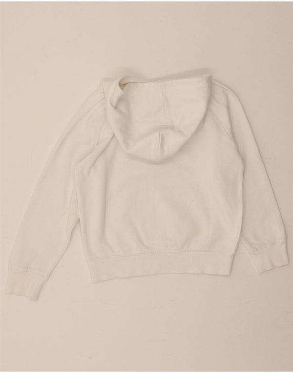 Champion Kapuzenpullover mit Grafik für Mädchen, 9–10 Jahre, mittelweiß, gestreift, Baumwolle