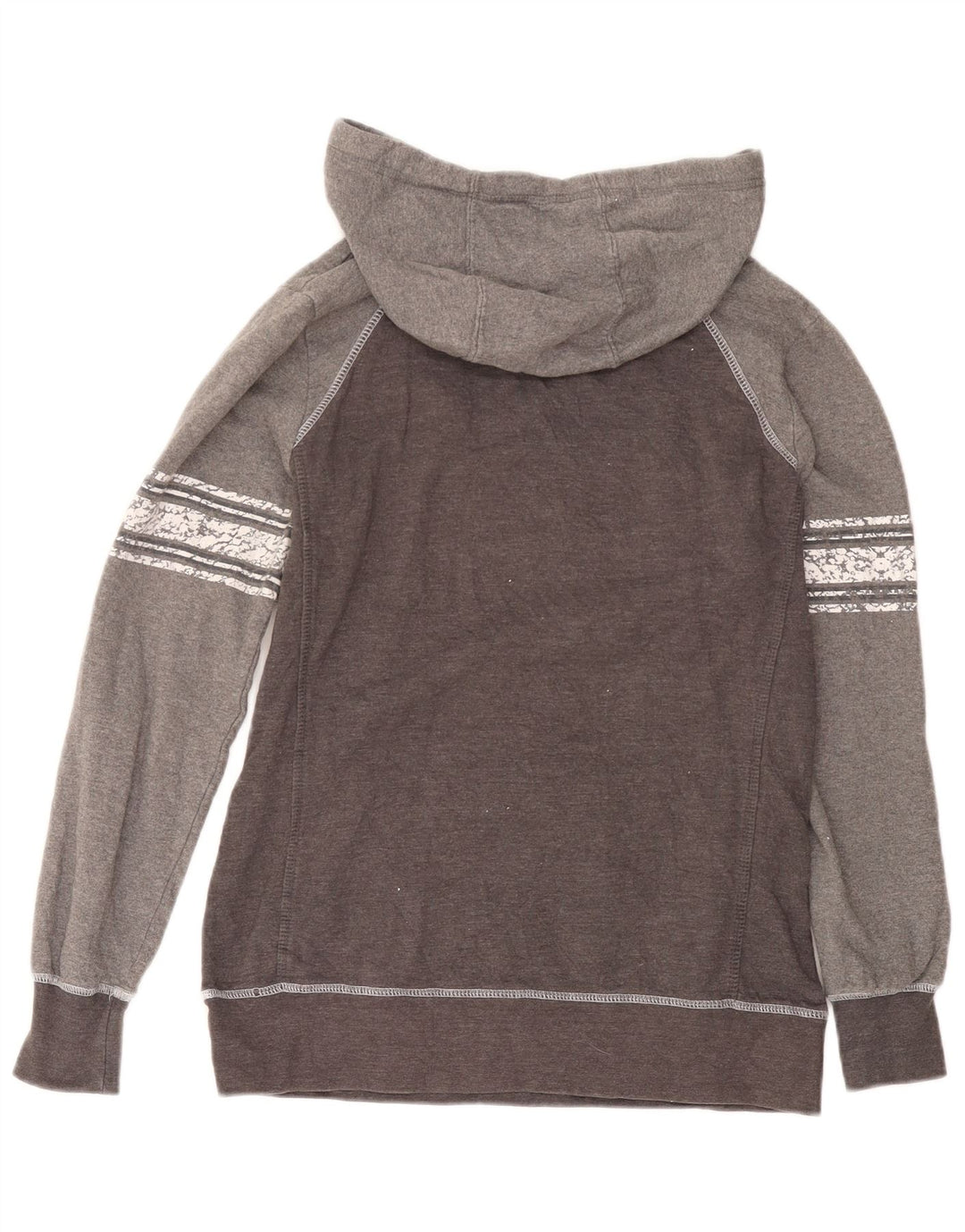 NFL Damen Carolina Panthers Kapuzenpullover UK 14 Mittelgrau Farbblock