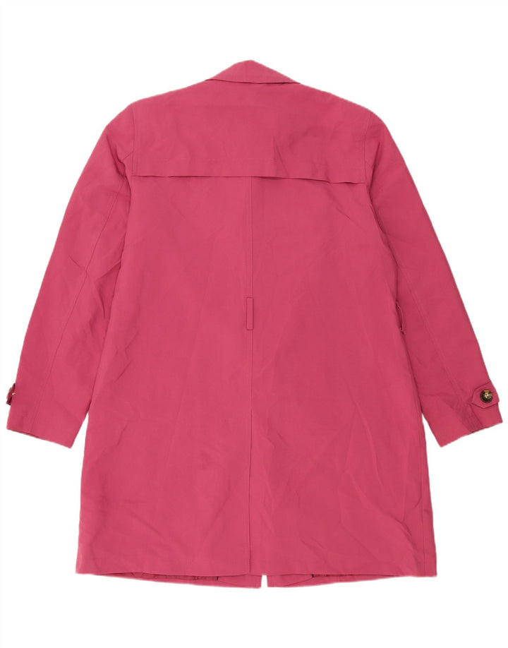 Marks & Spencer Damen Trenchcoat UK 16 Large Rosa Polyester