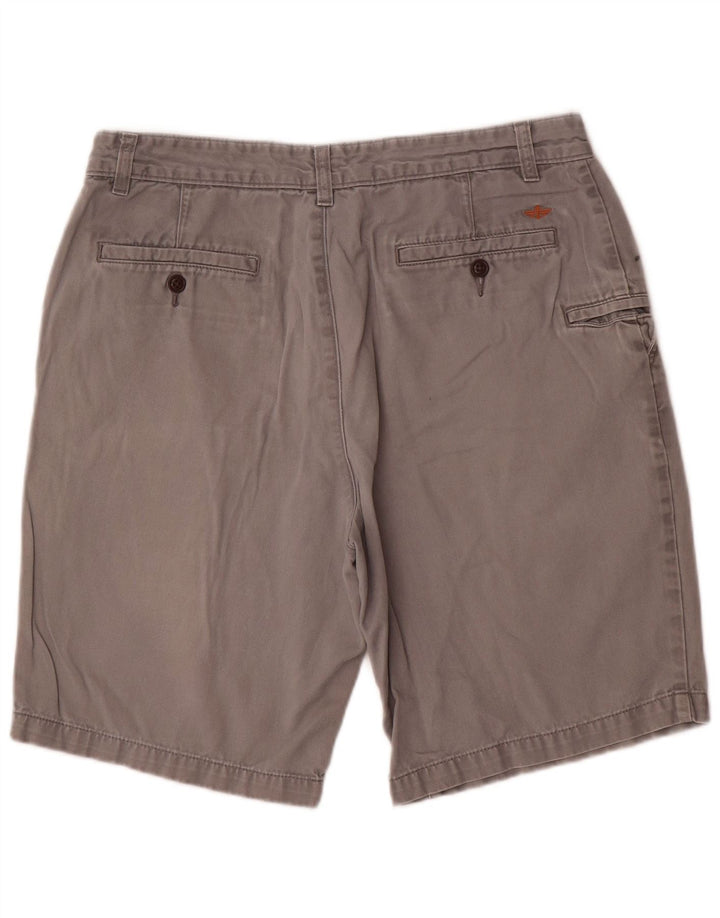 Dockers Herren-Chinoshorts W34, große graue Baumwolle