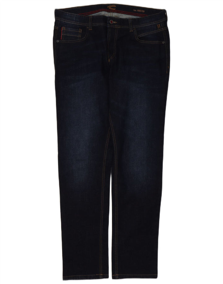 CAMEL ACTIVE Herren Houston Slim Jeans W36 L34 Marineblaue Baumwolle
