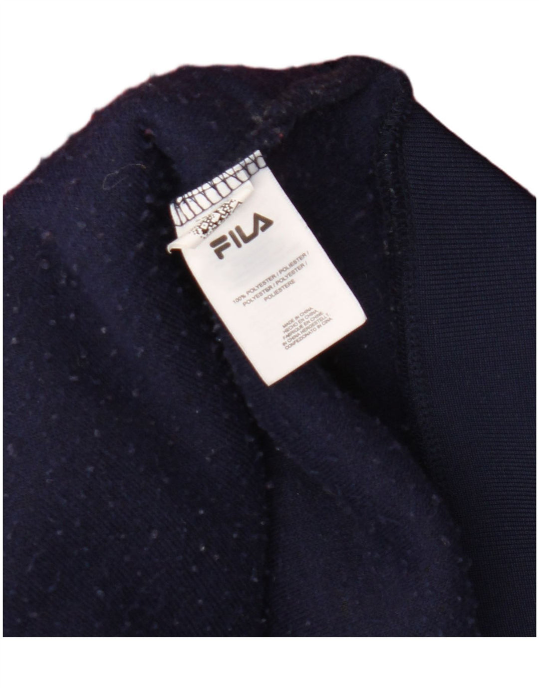 Fila Herren-Fleece-Kapuzenpullover, mittelgroß, mehrfarbig, Colourblock-Polyester