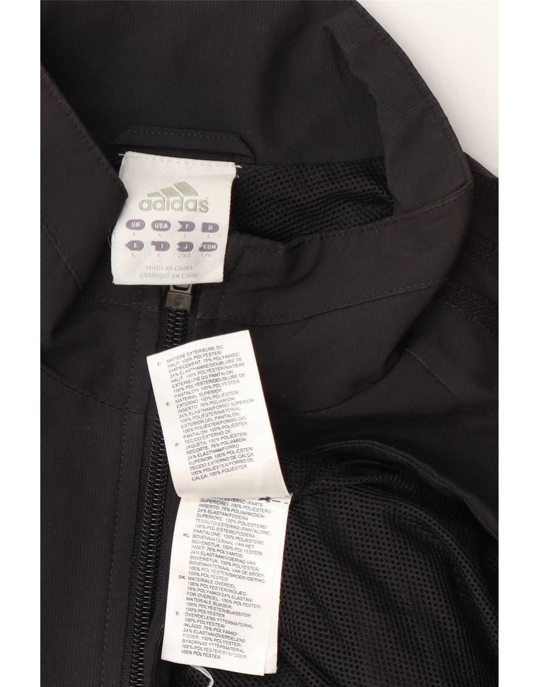 Adidas Herren Climacool Trainingsanzug-Top-Jacke, groß, Schwarz, Farbblock